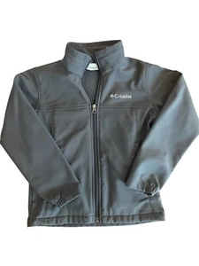 Columbia Sportswear Company Size Sm Boys Gray Quarter Button Up Fleece Pullover - Picture 1 of 4