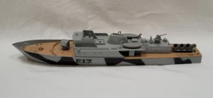 Vintage Dinky Toys 671 MK1 Corvette Battleship With Mortars - Made In England - Picture 1 of 6