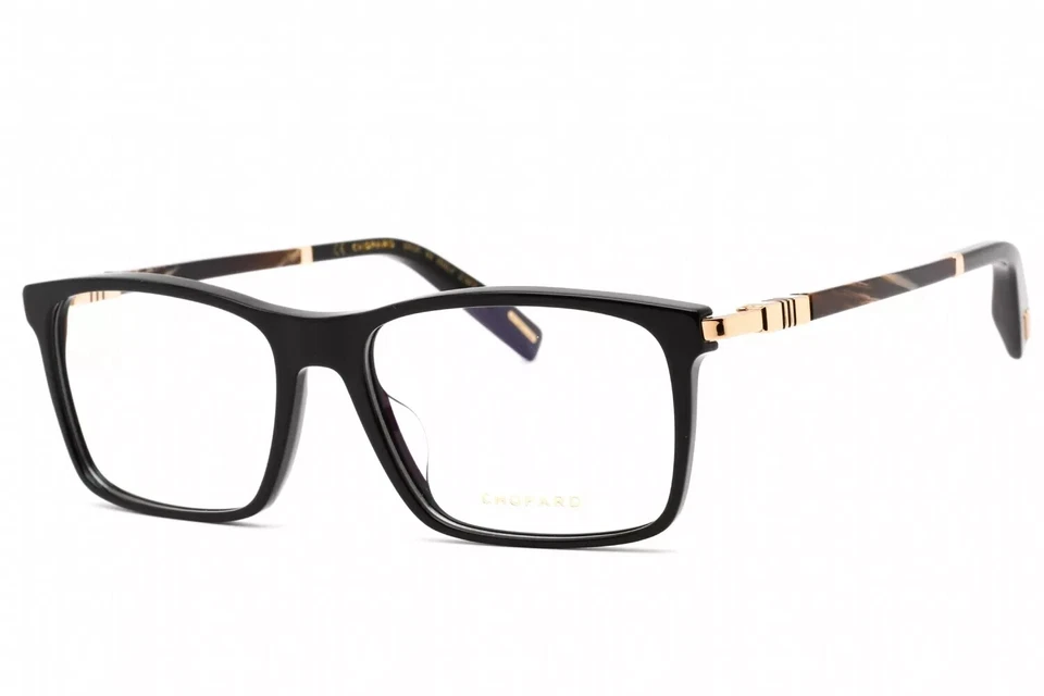 Chopard Eyeglasses VCH295 0700 Eyeglasses Shiny Black Clear Lens 54X16X145