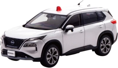 RAI'S 1/43 NISSAN X-TRAIL S e-4ORCE (T33) 2022 Japan Police MIU Vehicle Silver - Image 1 of 4