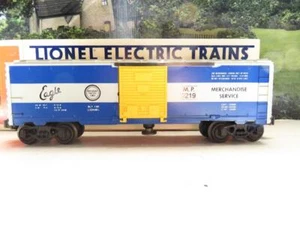 LIONEL TRAINS  -027 SCALE- 9219 MISSOURI PACIFIC OPERATING  BOXCAR - LN- BXD- SH - Picture 1 of 6