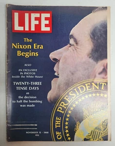 LIFE MAGAZINE NOVEMBER 15 1968 - NIXON ERA BEGINS - Picture 1 of 24