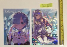 Re Zero rem emilia not for sale art card set EMT shinichiro otsuka