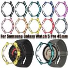 TPU Plating Cover Bumper Shell Guard Frame For Samsung Galaxy Watch 5 Pro 45mm
