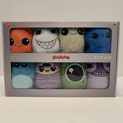 Mattel - Disney 100 x Pixar - Cuutopia 5” Squishy Plush - Set of 8 |BRAND NEW| - Image 1 of 4