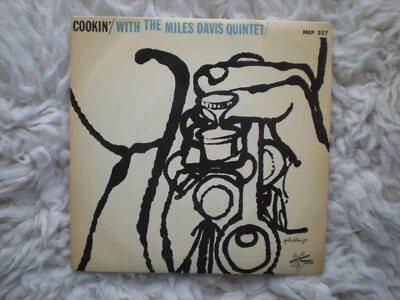 Cookin' With The Miles Davis Quintet 7" 45 EP Metronome MEP 357 Sweden - Image 1 of 4