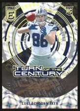 2023 Eliter Turn the Century Autographs Black Gold Luke Schoonmaker Auto RC /25