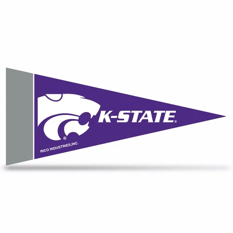 Kansas State Wildcats 2-pack of Mini Pennants. Felt. 4" x 9" .    #916 Cover