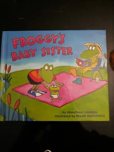 FROGGY'S Baby Sister (Like New Hardcover) Jonathan London  - Picture 1 of 2