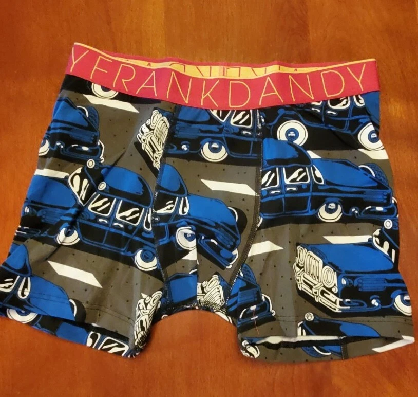 Frank Dandy Men's Low Riders Boxer Briefs Blue Small NWT - Image 1 of 1