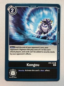 Digimon X Record Kongou BT9-103 C NM/M - Picture 1 of 1