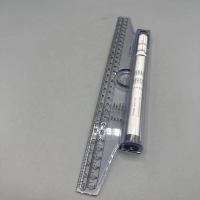 Vintage Parallel Rolling Ruler Architect Engineering Drafting Mechanical Taiwan - Image 1 of 4