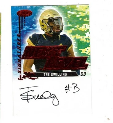 2022 Sage Tre Swilling RC Auto Georgia Tech NEXT Level Out-of-Pack Quality - Image 1 of 2
