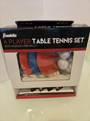 Juego de pelotas de paletas de tenis de mesa Franklin Sports, nuevas en caja Foto 1 de 4
