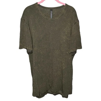 Футболка Lululemon 5 Year Basic Tee Cloudy Wash темно-оливковая - Изображение 1 из 3