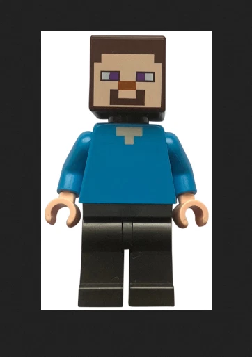 Lego -  Minifigur - Minecraft " Steve - / MIN200 " mit Zubehör  NEU - Bild 1 von 1