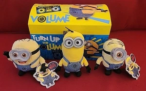 Despicable Me Minions Plush Mixed Lot Plush Chest Bob Jorge Stuart Kevin READ - Picture 1 of 24