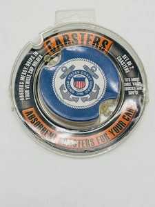 Juego de 2 posavasos para coche de gres Carsters Guardia Costera de los Estados Unidos - Imagen 1 de 3