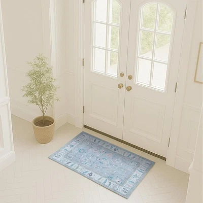 Fame Rugs Modern Oushak Rug 2x3, Vintage 2&apos; x 3&apos; (Doormat), 386pbl  - Image 1 of 4