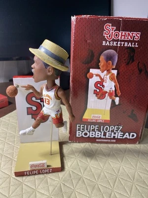 Felipe Lopez St. John’s Red Storm Bobblehead – Coca-Cola Promo Giveaway Late1990 - Image 1 of 4