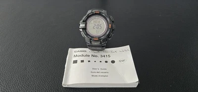 Relógio Casio ProTrek resistente solar sensor triplo preto PRG270-1 - Imagem 1 de 4