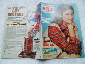 ECHO DE LA MODE N°5 26/01/1977 Couture Tricot Roman-photos BD Bruce J. Hawker - Picture 1 of 4