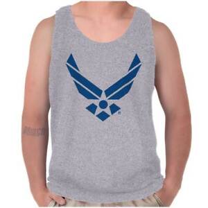 USAF Air Force Proud Veteran Fighter Freedom Adult Tank Top Sleeveless T-Shirt