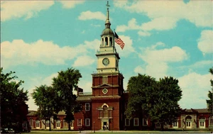Postkarte Turm Eingang Henry Ford Museum Dearborn Michigan Chrom unbesendet - Bild 1 von 2