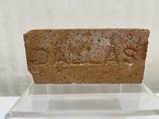 Antique “DALLAS” Brick