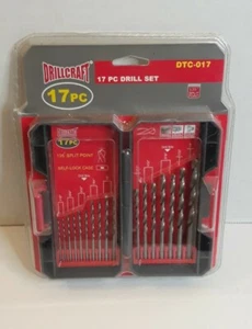 Drillcraft 17 pc. drill set DTC-017 A2 - Picture 1 of 3