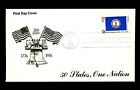 US FDC 1976 State Flag #1642 Virginia VA Liberty Bell Flags cachet DC cancel