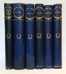 Hurst & Co. Visual Library Poets: Whittier, Holmes, Bryant, Heine, Virgil, Rome - Picture 1 of 11