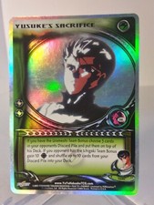Yu Yu Hakusho TCG CCG Yusuke's Sacrifice C93 Unlimited Foil Card