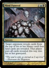 WOTC MtG Alara Reborn Mind Funeral (U) EX