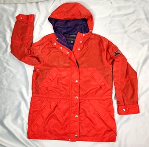 Lauren Ralph Lauren Women's Anorak Jacket Windbreaker Hooded Nylon Sz M - Picture 1 of 17