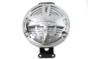Replica Delco Remy Chrome 6 Volt Horn for Harley Flathead Knucklehead Servi Car - Picture 1 of 3