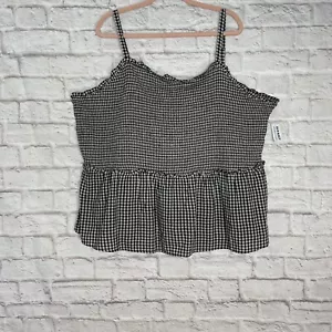 Old Navy, Gingham Druck Top. - Bild 1 von 6