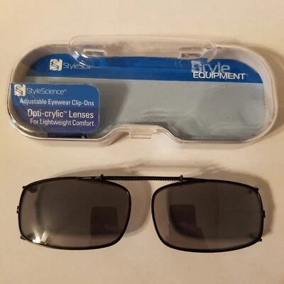 Style Science Ligero Cómodo Ajustable Gafas Clip-Ons Lentes Opti-Crílicas Foto 1 de 4