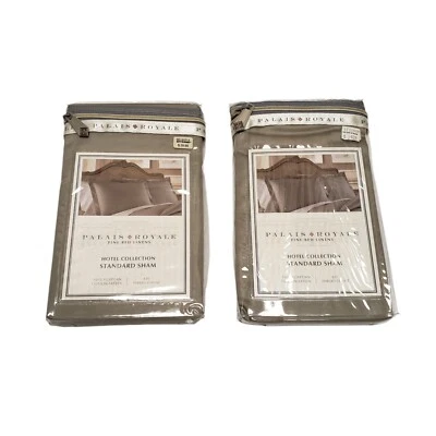 Nuevo En Paquete X2 Barbara Barry Bloque de Vidrio Puntada Acolchada Euro Almohada Par Falso Foto 1 de 4