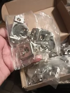 10 Pack FURNIWARE Soft Closing Cabinet Hinges, 3/4 Inch Overlay Cabinet Hardware - Picture 1 of 5