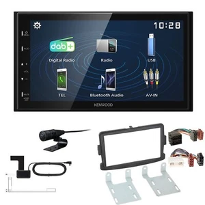 Kenwood DMX129DAB Autoradio für Opel Vivaro schwarz ab 2014 - Bild 1 von 5