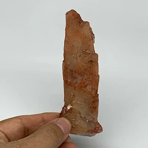 64.8g,4.3"x1.5"x0.8", Natural Red Quartz Crystal Terminated @Morocco, B11517 - Picture 1 of 11