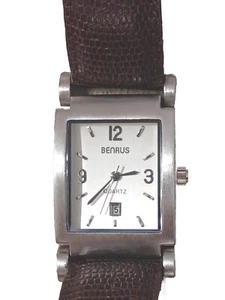 Benrus Watch Stainless Steel PIM284 BR ~ New ✔️ - Picture 1 of 8