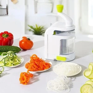 Vegetable Slicer Cutter Spiral Pasta Spiralizer Zucchini Noodle Spaghetti Maker - Picture 1 of 9