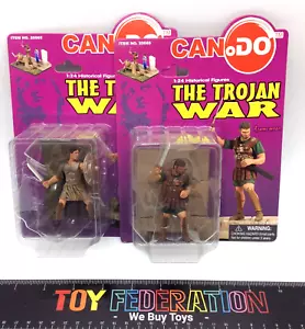 SET OF 2: Dragon CanDo 20065 The TROJAN WAR 1:24 Figures- Paris & Agamemnon - Picture 1 of 5