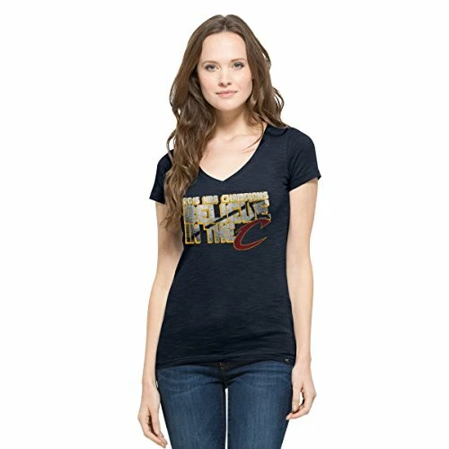 NBA Cleveland Cavaliers Women's 2016 Champions '47 V-Neck Scrum Tee X-Large ...