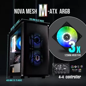 Desktop Ryzen 3600 RX 5700 XT 512GB NVMe 16GB DDR5 RAM - Picture 1 of 6