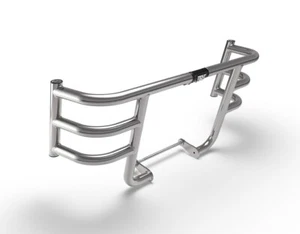 Genuine Royal Enfield Silver Air fly Engine Guard KXA00002, Meteor & Classic - Imagen 1 de 6