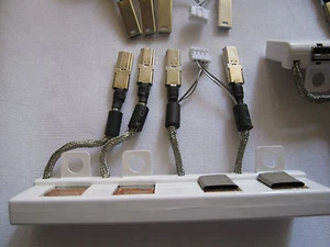 APPLE CINEMA DISPLAY A1081 20" ALUMINUM DVI USB FIRE WIRE HARNESS CABLE - Picture 1 of 4