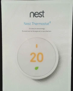 Termostato inteligente programable Nest E - Blanco (T4000EF) - Imagen 1 de 2
